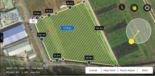Tta Uav M8apro 20L 농업 드론 살충제 스프레이어 지로플레인을 위한 드론