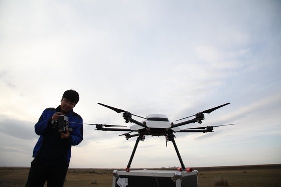 자기 접착 라벨 M6FA 농업 드론 스프레이어 Uav 후미게이션 및 작물 관리