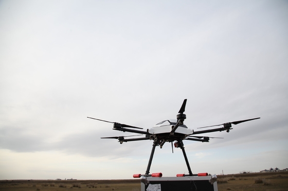 자기 접착 라벨 M6FA 농업 드론 스프레이어 Uav 후미게이션 및 작물 관리