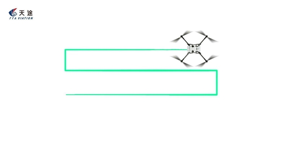 농업 및 창문 청소용 혁신적인 무인 항공기 UAV