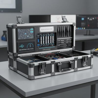 모듈형 설계 UAV 훈련 도구 상자, RTK 정밀 위치 및 드론 디버깅을 위한 레벨 7 바람 저항