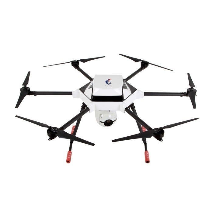 Tta 16kg 유해물 용량 가볍게 작동 UAV 농업 작물 스프레이어 드론 온라인 기술 지원